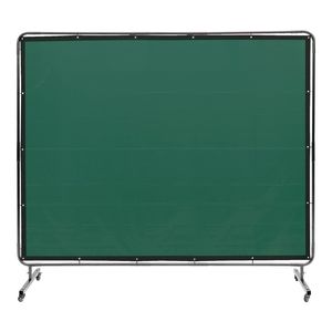 Forniture per Saldatura e Brasatura: Telo Protettivo Ignifugo in Vinile 6FT X 8FT con 4 Ruote Girevoli - Product Image 6