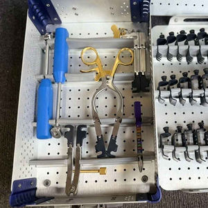 Retractor Cervical Ortopédico, Juego de Instrumentos Quirúrgicos para Columna Vertebral, Acero Inoxidable, Manual, Autoclavable, Kit Completo de Cirugía, CE - Product Image 4