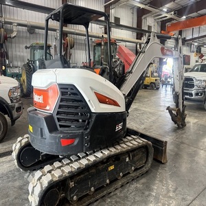 Achetez une mini-excavatrice Bobcat E50 avec moteur diesel, livraison rapide, qualité supérieure, mini-excavatrice sur chenilles d'occasion à prix avantageux - Product Image 4