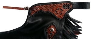 New Arrival Leather Half <b>Chaps</b> English Style Comfortable Elastic Design Metal Button Horse Equestrian <b>Riding</b> Very Low - Product Image 2