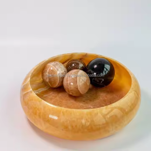 Vaisselle en résine Bol à nourriture Vaisselle écologique Maison Design unique Bol de service en résine Us Saladier - Product Image 2