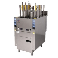 Nouveau produit : Cuiseur à nouilles professionnel automatique à six têtes de 12 kW en acier inoxydable pour la cuisson commerciale des pâtes