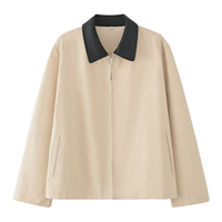 Vestes bomber en softshell polaire d'hiver pour femmes personnalisables, 100% polyester, logo de marque propre, manches longues, fermeture éclair intégrale
