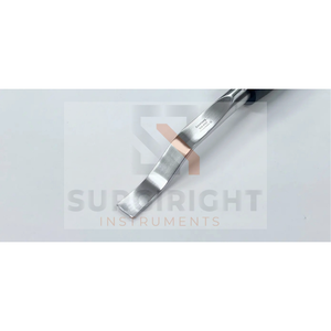 7.25 Straight Sharp Elevator 6mm Wide Handle German Stainless Steel Manual Orthopedic Instrument CE Certified Class I BY <b>Blush</b> - Product Image 5