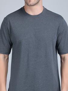 Camiseta de cuello redondo para hombre Streetwear Venta al por mayor 100% algodón en diferentes métodos de impresión y material en stock para la venta - Product Image 4