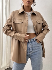 Top Corto de Piel Sintética para Mujer, Ajustado, Estilo Urbano, Sin Mangas, Informal, para Club, Camisa de Piel Sintética Suave, Atuendo Moderno para Fiesta - Product Image 5