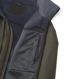 Vestes de chasse softshell légères, imperméables, résistantes aux acides, coupe-vent, tactiques, avec fermeture éclair personnalisée, vente en gros - Product Image 4