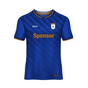 เสื้อเจอร์ซีย์ฟุตบอลแบบแห้งเร็วระบายอากาศได้ดีสำหรับทีมฟุตบอลขนาดสหรัฐอเมริกา - Product Image 6