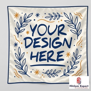 Ultimate Custom Printed Square <b>Scarf</b> Manufacturer <b>Silk</b> Feel Fashion Hijab Head Wrap Shawl Private Label OEM ODM India Factory - Product Image 6