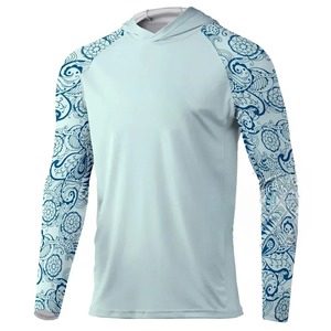 Camisetas Polo de Pesca Personalizables de Manga Larga, Talla Grande, con Protección Solar UPF 50+, Resistentes al Agua, al Viento y Transpirables, de Alta Calidad de Fábrica - Product Image 1