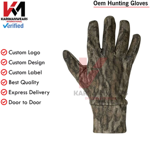 Guantes de Caza de Algodón Premium, Diseño Camuflaje Mossy Oak Break Up Country, Duraderos y Ligeros para Aventuras al Aire Libre - Product Image 4