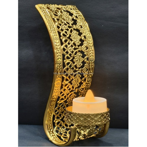 Hermoso candelabro de pared para velas, soporte para luz de té, soporte de luz de té para Navidad, soporte decorativo para luz de té para Decoración - Product Image 5