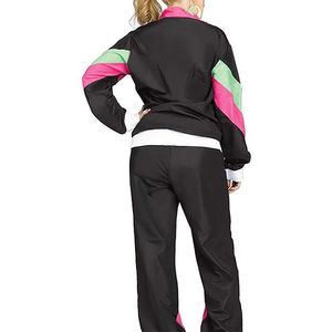 Conjunto de Chaqueta y Pantalones Cortavientos para Mujer, Traje de Poliéster con Capucha, Ligero, Impermeable, Cortavientos, Diseño Casual OEM - Product Image 2