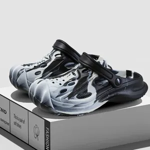 รองเท้าแตะผู้ชาย Litfun รุ่นปี 2025 สำหรับฤดูร้อน แบบกันน้ำ ทำจากวัสดุ EVA เหมาะสำหรับใส่ในสวน แฟชั่นลายพราง รองเท้าแตะชายหาดกลางแจ้ง รองเท้าแตะแบบสวมในบ้าน - Product Image 2