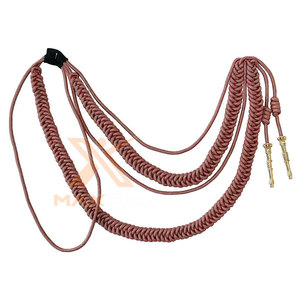 Aiguillettes en fil de métal tressé, cordon de décoration pour vêtements, accessoire de tenue formelle, fabrication sur mesure, fournisseur - Product Image 3