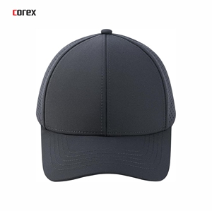 Casquette de baseball unisexe personnalisée pour adulte, séchage rapide, respirante, imperméable, maille découpée au laser, visière incurvée, style décontracté, pour voyage - Product Image 2