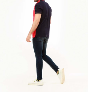 Camisa Profesional de Golf para Hombre, de Manga Corta, con Logotipo Frontal, de Secado Rápido, con Bolsillo, de Spandex/Poliéster Tejido de Alta Calidad, al por Mayor - Product Image 4