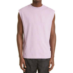 Camiseta sin Mangas Personalizada para Hombre, Nuevo Diseño, Logotipo Impreso Personalizado, Ropa Deportiva de Alta Calidad, Camiseta sin Mangas para Hombre - Product Image 1