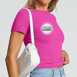 T-shirt personnalisé à manches courtes pour femme - Bella Canvas, impression compressée super douce, designs personnalisés - Product Image 5