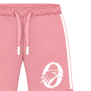 Pantalones Cortos Deportivos Rosa Bebé, Personalizados, para Entrenamiento Atlético, Gimnasio, Ejercicio, con Cordón, Secado Rápido, Transpirables, Ropa Deportiva de Alto Rendimiento, Uniforme de Equipo - Product Image 4