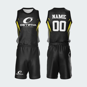 Comfortable Breathable Sleeveless Basketball Uniforms Sale Custom <b>Heat</b>-Transfer Printing Front Anti-Bacterial Quick Dry Uniforms - Product Image 5