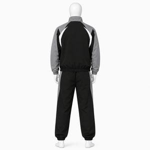 ODM Men Nylon <b>Zipper</b> Windbreaker Side Pockets High Waist <b>Top</b> Quality Windbreaker Tracksuit Made By Elson Sports - Product Image 2