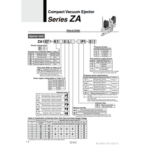 ZA1051-K15L-FB-M1เครื่องพ่นสุญญากาศขนาดกะทัดรัดระบบนิวเมติกส์สำหรับเครื่องจักรและอุปกรณ์อุตสาหกรรม - Product Image 2