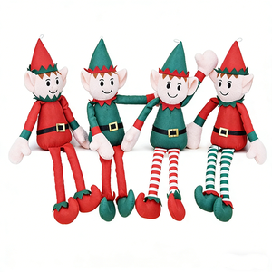 customized Plush Christmas Elf Plush Dolls 31cm-50cm Super <b>Soft</b> <b>Stuffed</b> <b>Toy</b> For Kids Age 3 And Above Unisex Rag Doll - Product Image 4