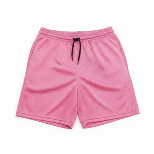 Shorts de sport pour hommes en mesh respirant et léger, shorts de basketball avec cordon de serrage, personnalisables, OEM, vente en gros - Product Image 4