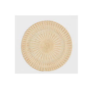 Boho Wedding <b>Table</b> <b>Rattan</b> Placemat Natural Fiber <b>Dining</b> <b>Table</b> Mat Vietnam - Product Image 6