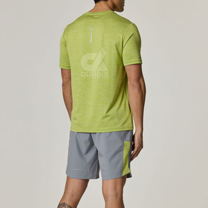 Conjunto Deportivo Unisex Ligero y Transpirable, Camiseta y Pantalones Cortos, Elástico en Cuatro Direcciones, Protección UV, para Correr en Verano, Personalizable con Logotipo Frontal OEM - Product Image 2
