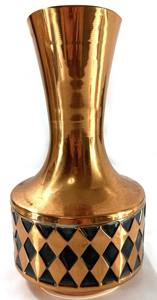 Jarra de agua artística de cobre sólido con diseño decorativo, perfecta para un estilo de vida saludable y para regalar, procedente de la India. - Product Image 2