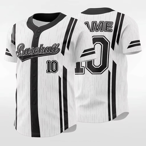 Maillot de football américain 2026 à séchage rapide et respirant, chemise unisexe boutonnée pour baseball/softball avec lettres sur le devant, anti-bactérien - Product Image 5