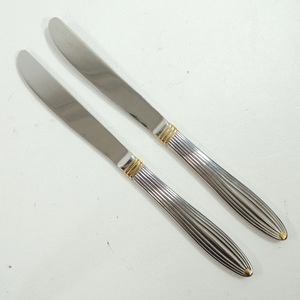 Juego de Cuchillos para Mantequilla de Acero Inoxidable Plateado, Forjados a Mano, Diseño Moderno para Hoteles y Restaurantes - Product Image 6