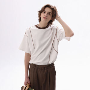 เสื้อยืดโอเวอร์ไซส์ผู้ชาย OEM 2026 รุ่นใหม่ล่าสุด ผ้าฝ้าย 100% พิมพ์ลาย DTG หนานุ่ม ซักย้อมสีแบบ Stone Acid Wash สไตล์วินเทจ พร้อมสกรีนโลโก้ตามสั่ง - Product Image 3