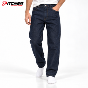 Wholesale <b>Mens</b> <b>Carpenter</b> Streetwear <b>Jeans</b> Heavyweight Cotton Denim Utility Pockets Custom Label - Product Image 1