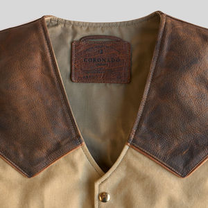 Chaleco de cuero cómodo para hombre, chaleco de invierno a prueba de viento, chaleco impermeable de estilo urbano, chaleco de cuero transpirable y cómodo para hombre - Product Image 6