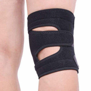 Rodillera de Compresión de la Mejor Calidad, Transpirable, Antideslizante, Soporte Corto para la Rótula, para Deportes, Fitness, Correr, Alivio del Dolor, Unisex - Product Image 1