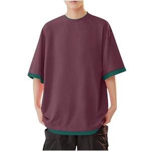 Camiseta Vintage Extra Grande, Personaliza tu Diseño con Logotipo, Talla Grande, 100% Algodón Grueso, Ropa Casual para Hombre, Transpirable y de Secado Rápido - Product Image 1