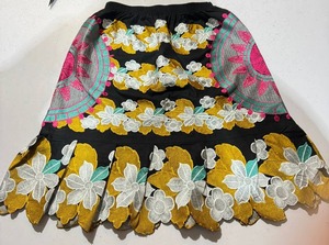 High Waist Women Embroidery Skirts 2026 Trendy Style Women Collection Best Price Embroidery Skirt - Product Image 4
