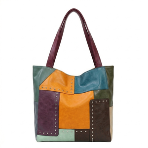ZPT037 WEEKS Vente en gros personnalisée 2021 Sacs fourre-tout en cuir PU imperméable à grande capacité avec deux fermetures éclair, style chinois, en polyester - Product Image 5