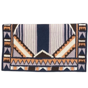 Couverture de selle western haut de gamme en laine, tapis de selle pour cheval, design personnalisé, vente en gros, fabricant de matériel de rodéo - Product Image 1