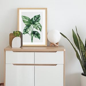 Cadre photo rectangulaire en bois massif vintage moderne fait à la main, décoration murale et d'intérieur - Product Image 2