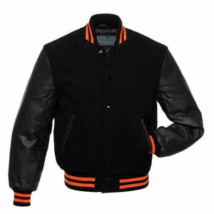 Compre Chaquetas Varsity de Béisbol Modernas y de Alta Calidad para Hombre, Chaquetas de Piel de Oveja con Mangas Estilo Letterman para Hombre de Pakistán - Product Image 3