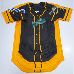 Uniformes de Béisbol y Sóftbol Personalizados con Impresión, Uniformes de Equipo, Suaves, Ligeros, Transpirables, de Poliéster, para Entrenamiento, OEM, ODM, al por Mayor - Product Image 4
