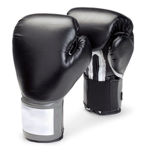 Guantes de Boxeo de Piel Sintética al por Mayor, para Entrenamiento y Sparring, con Espuma de Alta Densidad, Malla Transpirable, Cierre de Cordones, Muñequera Ajustable, OEM Personalizado - Product Image 2