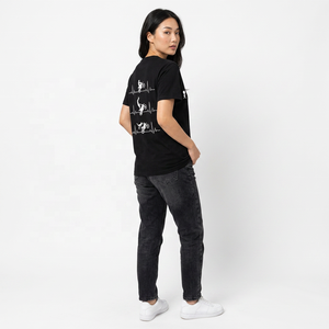 เสื้อยืดผู้ชายทรงปกติ แขนปกติ ผ้าฝ้าย 100% สไตล์ลำลอง พร้อมลายพิมพ์ตามสั่งสำหรับมอเตอร์ไซค์/จักรยานยนต์ - Product Image 3