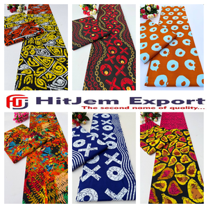 Tissu en coton imprimé wax africain Ankara personnalisé du Kenya, mode culturelle tendance, textile en gros, fournisseur de fabrication OEM - Product Image 3