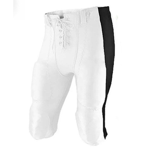 Mens Geometric Sublimated American Football Pants Moisture Wicking Breathable <b>Athletic</b> Performance Sportswear Practice Game Wear - Product Image 1