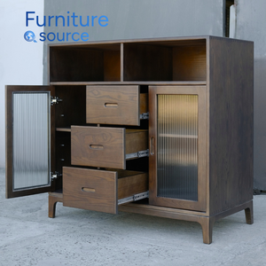 Elegante aparador de madera maciza, aparador de madera maciza duradero, aparador de comedor, sala de estar, OEM, Vietnam - Product Image 1